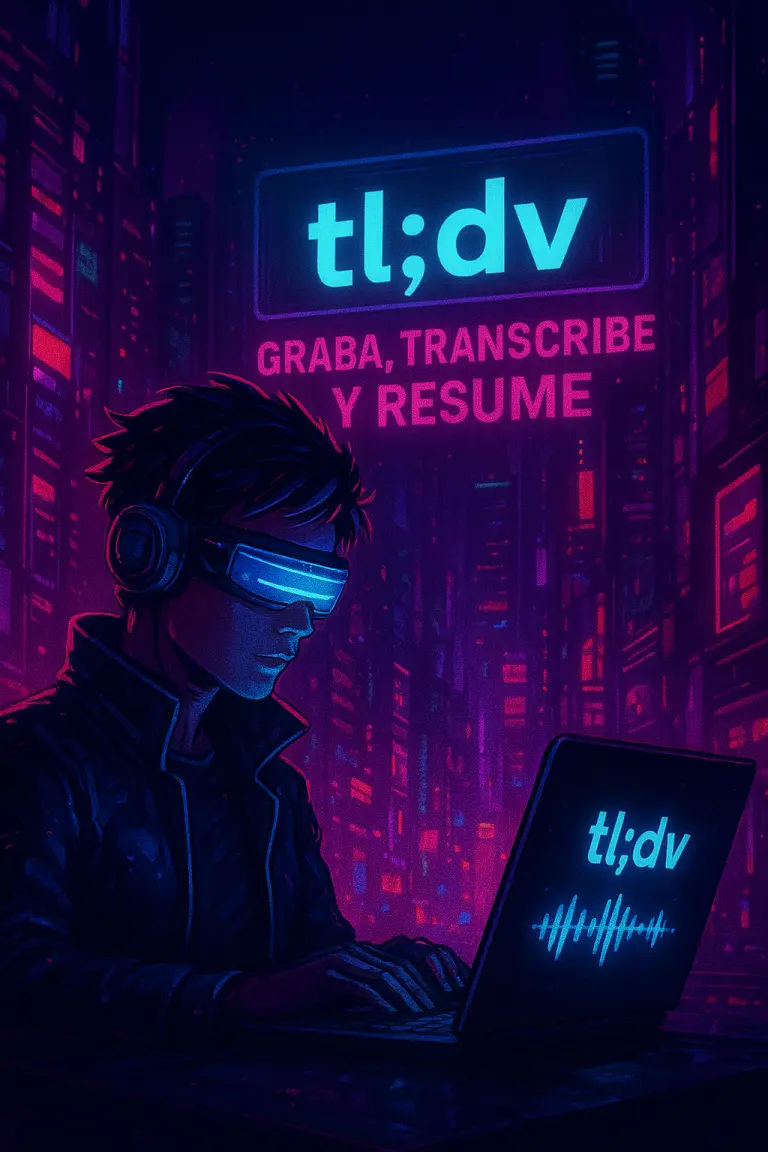 GRABA, TRANSCRIBE Y GESTIONA TUS VIDEOCONFERENCIAS