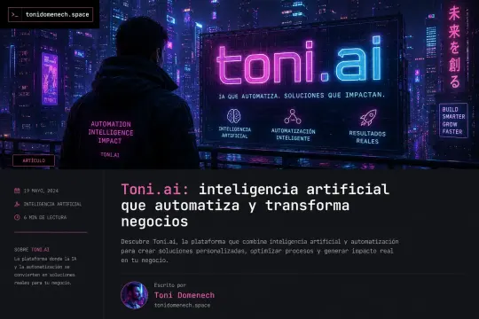 Toni.ai: el chatbot deportivo que entendió antes que nadie cómo hablar con los fans