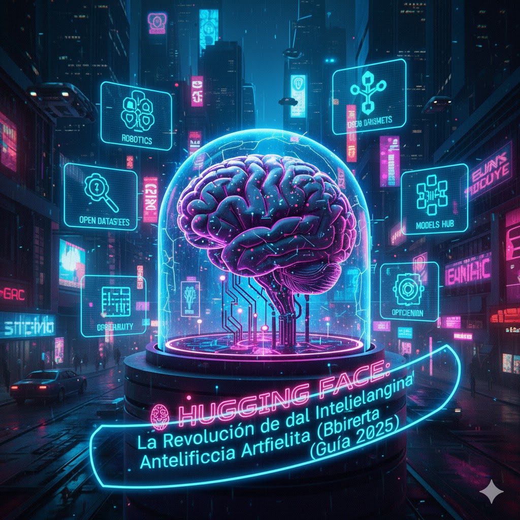 🧠 Hugging Face: La Revolución de la Inteligencia Artificial Abierta (Guía 2025)